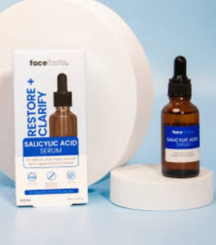 Face facts Restore + clarify Salicylic Acid Serum for blemish prone and oily skin