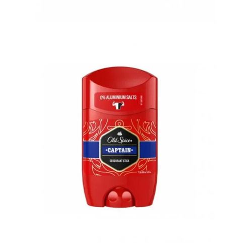 Old spice captain scent of fierce ocean deodorant stick, 48hr freshness, 0% aluminum salts