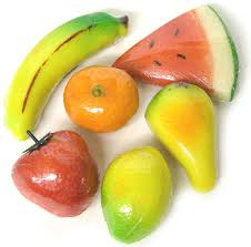 MIXED/ASSORTED ARTIFICIAL/FAUX PLASTIC FRUITS/ SIMULATION FRUIT SET -KITCHEN/ DINING TABLE DECOR