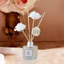 REED DIFFUSER/ home decor/ decor accents/ 3 reed sticks and a flower-refillable with essential oils of your choice