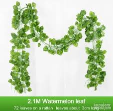 AFFORDABLE HOME DECOR ARTIFICIAL/AESTHETIC IVY GARLAND GREENERY HANGING VINES/LEAVES FOR LIVINGROOM/BEDROOM/BATHROOM DECOR