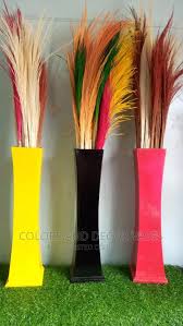 HAND MADE WOODEN VASE/PLANTER SUITABLE FOR ARTIFICIAL PLANTS AND FLOWERS FOR HOME DECOR (WITHOUT FLOWER)