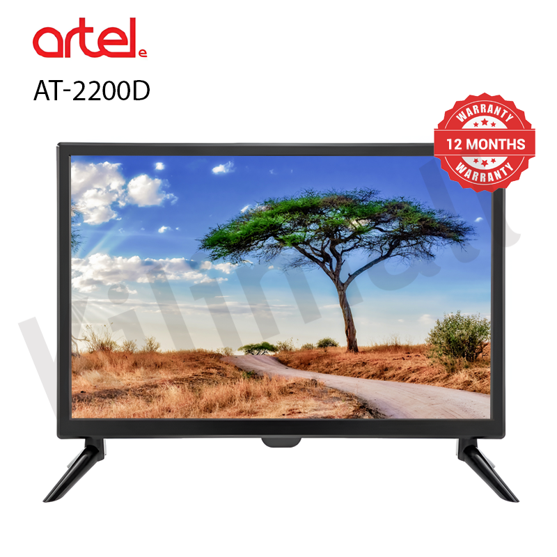 Artel 22 inch Digital AC/DC TV(AT-2200D)Original 1080P Energy Saving Televison with 12 Months Warranty