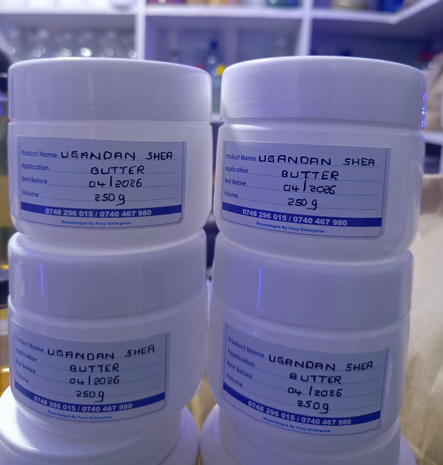 Ugandan Shea Butter Raw( Natural )