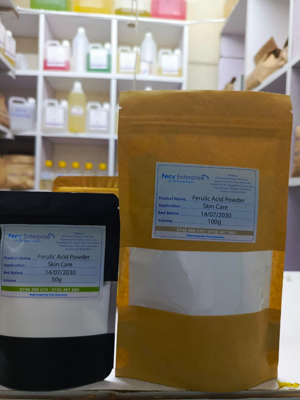 Ferulic Acid Powder Natural (Skin Care)