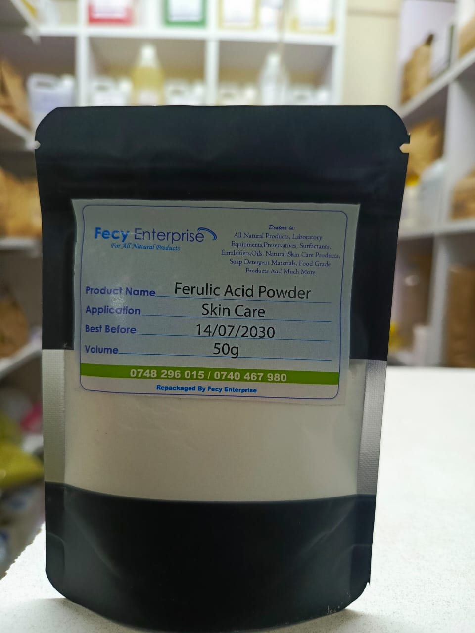 Ferulic Acid Powder Natural (Skin Care)