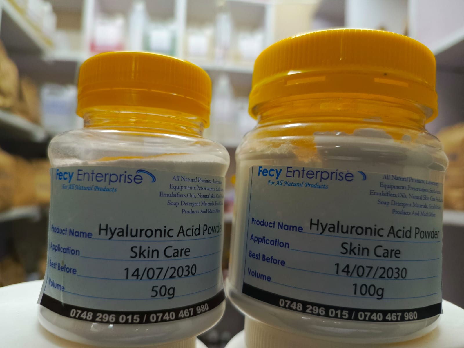 Hyaluronic Acid Powder Natural (Skin Care)