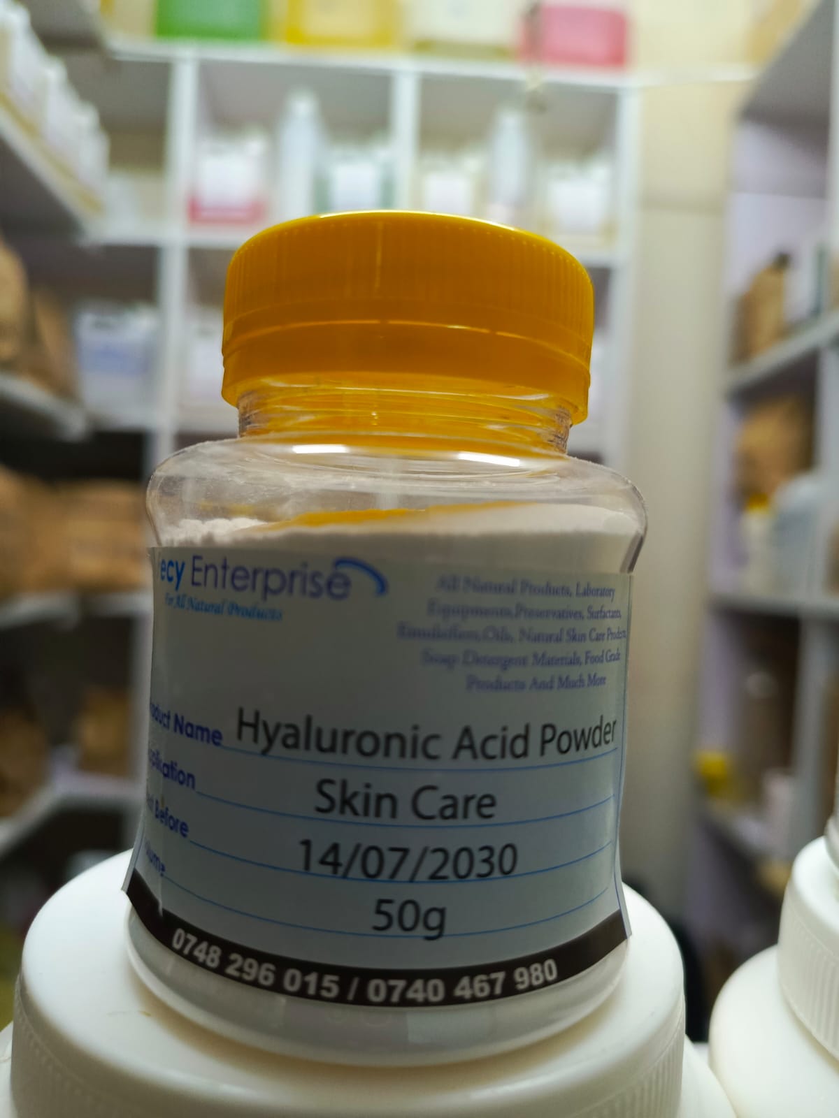 Hyaluronic Acid Powder Natural (Skin Care)
