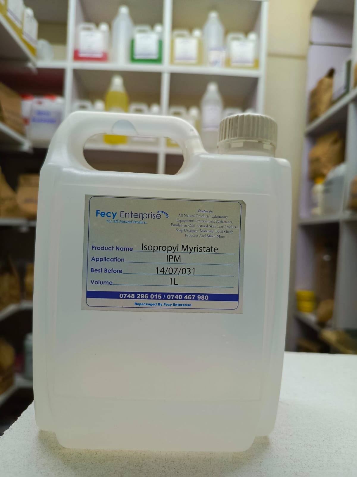 Isopropyl Myristate Solvent
(IPM)
