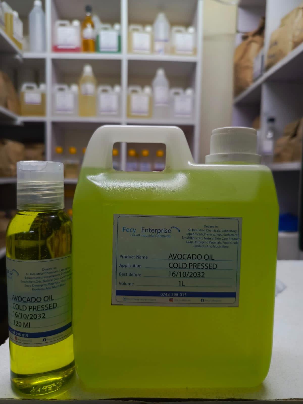 AVOCADO OIL(COLD PRESSED)