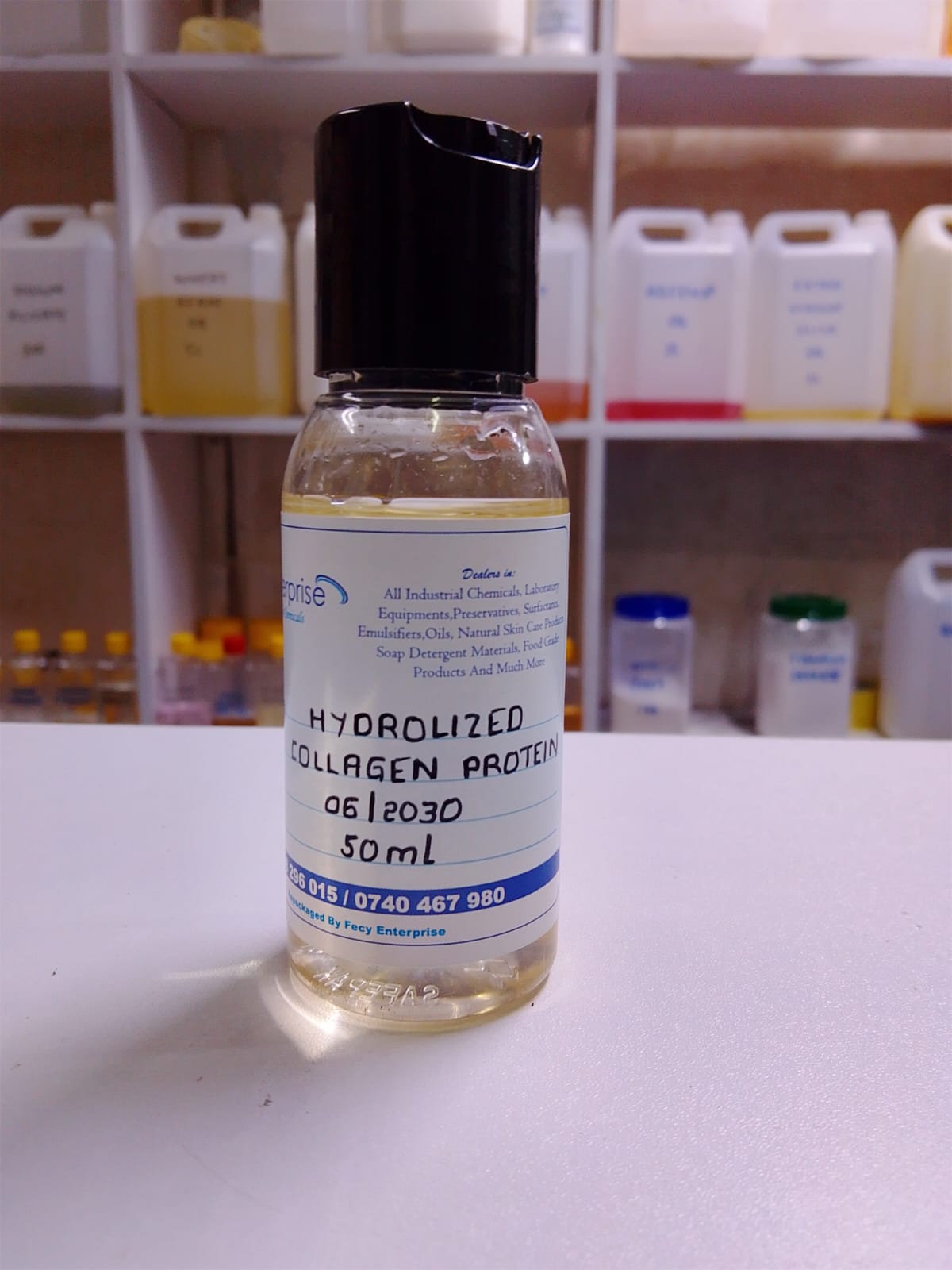 Liquid Hydrolyzed collagen Protein (Natural Product) For Skin Care is known for improving skin moisture, elasticity, and firmness, and is often used in anti-aging products, moisturizers.