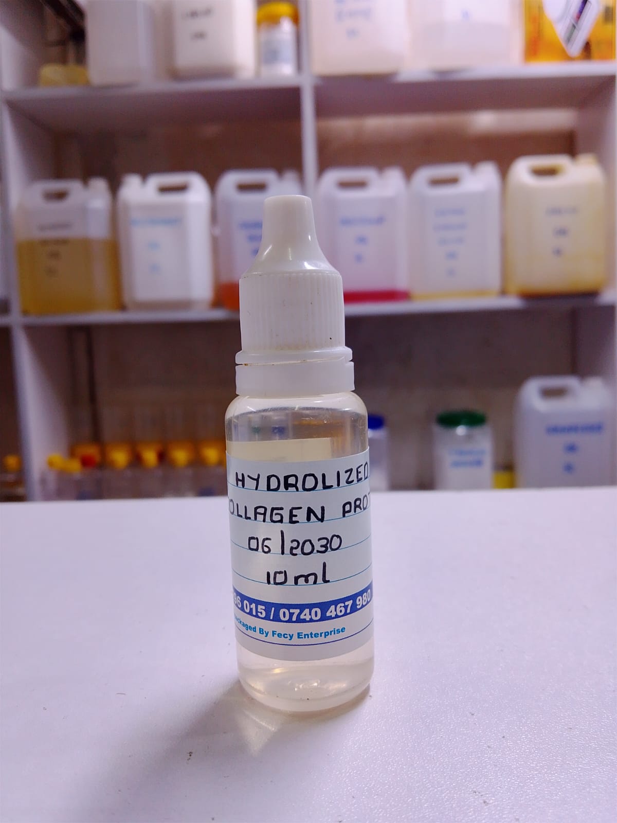 Liquid Hydrolyzed collagen Protein (Natural Product) For Skin Care is known for improving skin moisture, elasticity, and firmness, and is often used in anti-aging products, moisturizers.