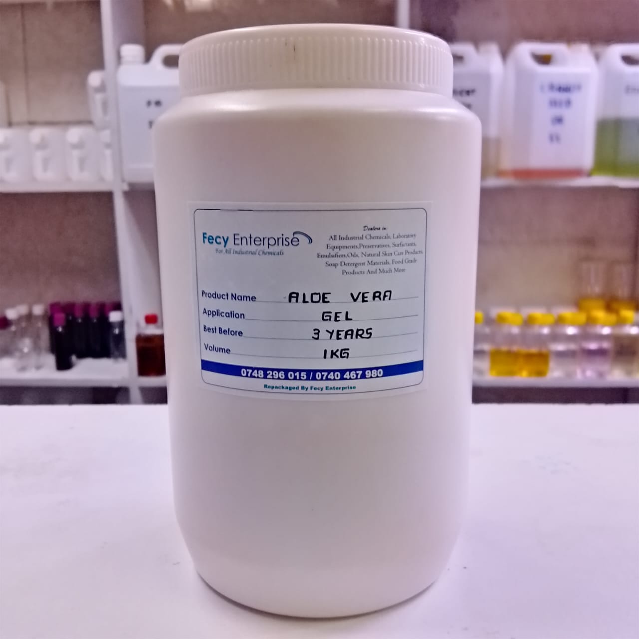 Aloe Vera Gel – 100% Natural Skin & Hair Moisturizer – Hydrating, Soothing & Healing Gel