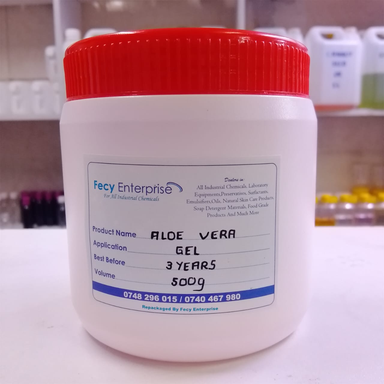 Aloe Vera Gel – 100% Natural Skin & Hair Moisturizer – Hydrating, Soothing & Healing Gel