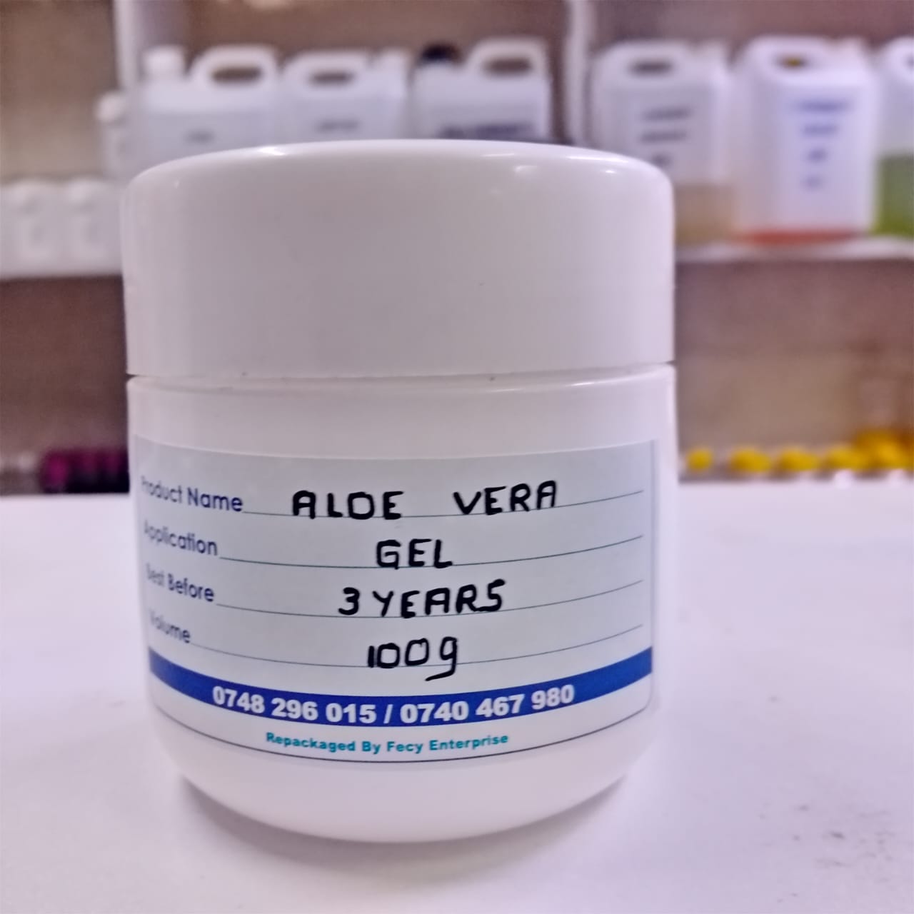 Aloe Vera Gel – 100% Natural Skin & Hair Moisturizer – Hydrating, Soothing & Healing Gel