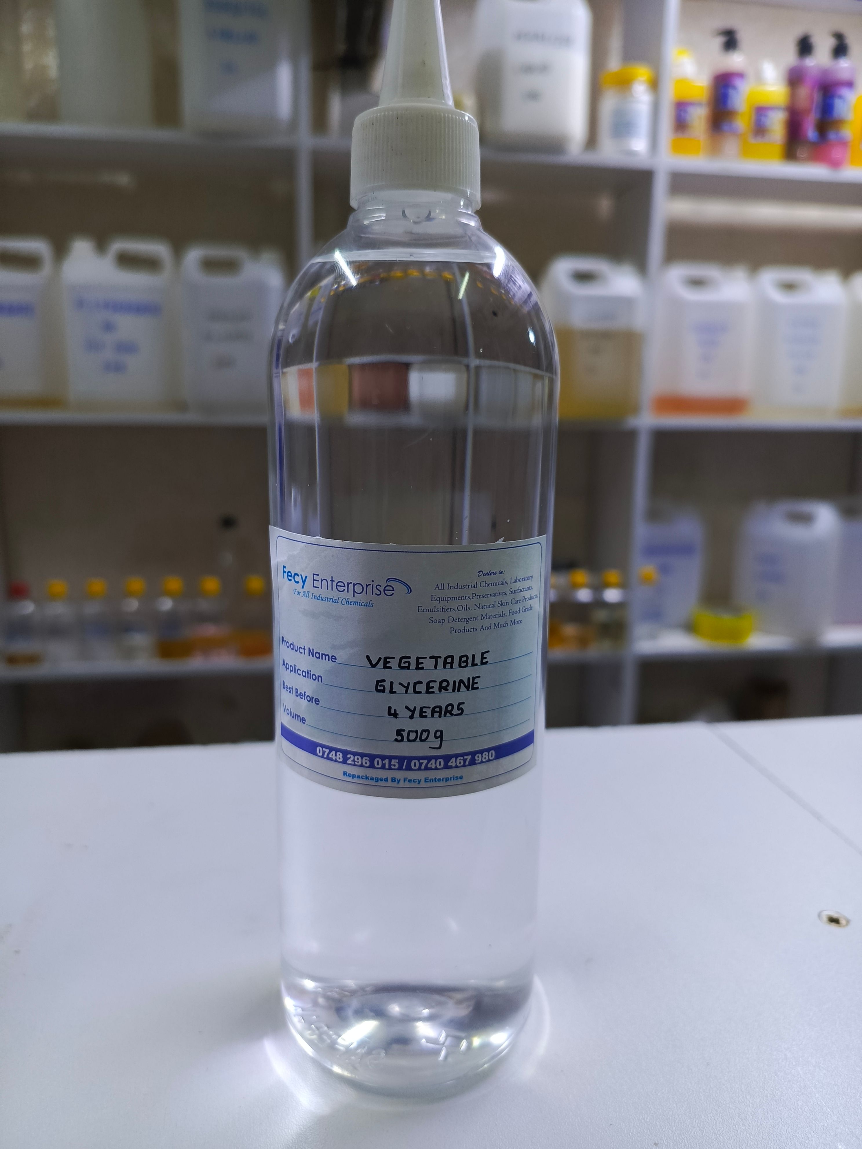 Vegetable Glycerine – Pure Natural Moisturizer, Humectant & Solvent – For Skincare, Haircare, Soaps, Food & Industrial Use