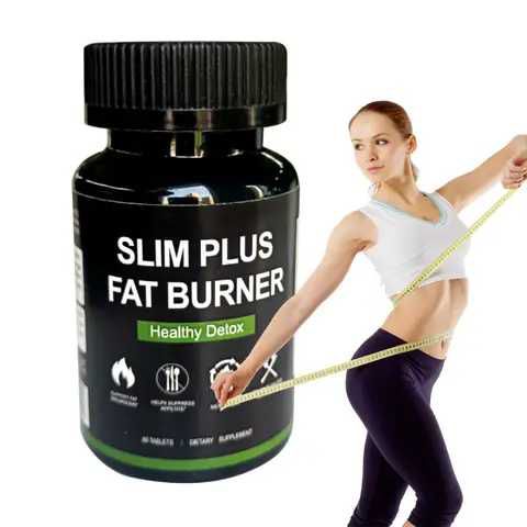 Slim Plus Fat Burner Tablet | Herbal Supplement for Weight Loss, Fat Burning and Appetite Control