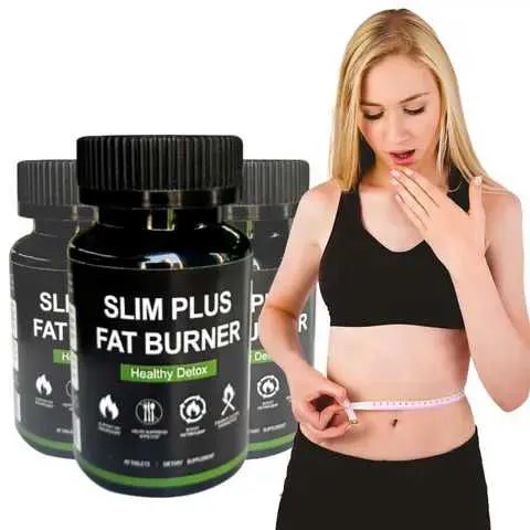 Slim Plus Fat Burner Tablet | Herbal Supplement for Weight Loss, Fat Burning and Appetite Control