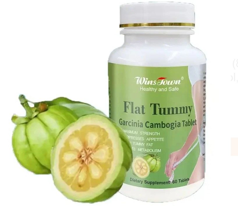 Flat Tummy Tablet With Garcinia Cambogia (800mg)  Wins Town Flat Tummy Pills Carcinia Cambogia 60 Capsules Burnst Tummy
