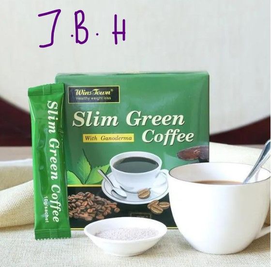 Slim Green Coffee with Ganoderma | Instant Coffee for Weight Loss,Detox,  Appetite Control, Bloating, and Metabolism