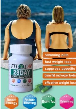 Slim Fit Tablet | Dietary Supplement for Weight Loss, Metabolism, Bloating, and Detoxification.  Herbal Capsule for Weight Loss, Fat Burning and  Appetite Control within 28 Days