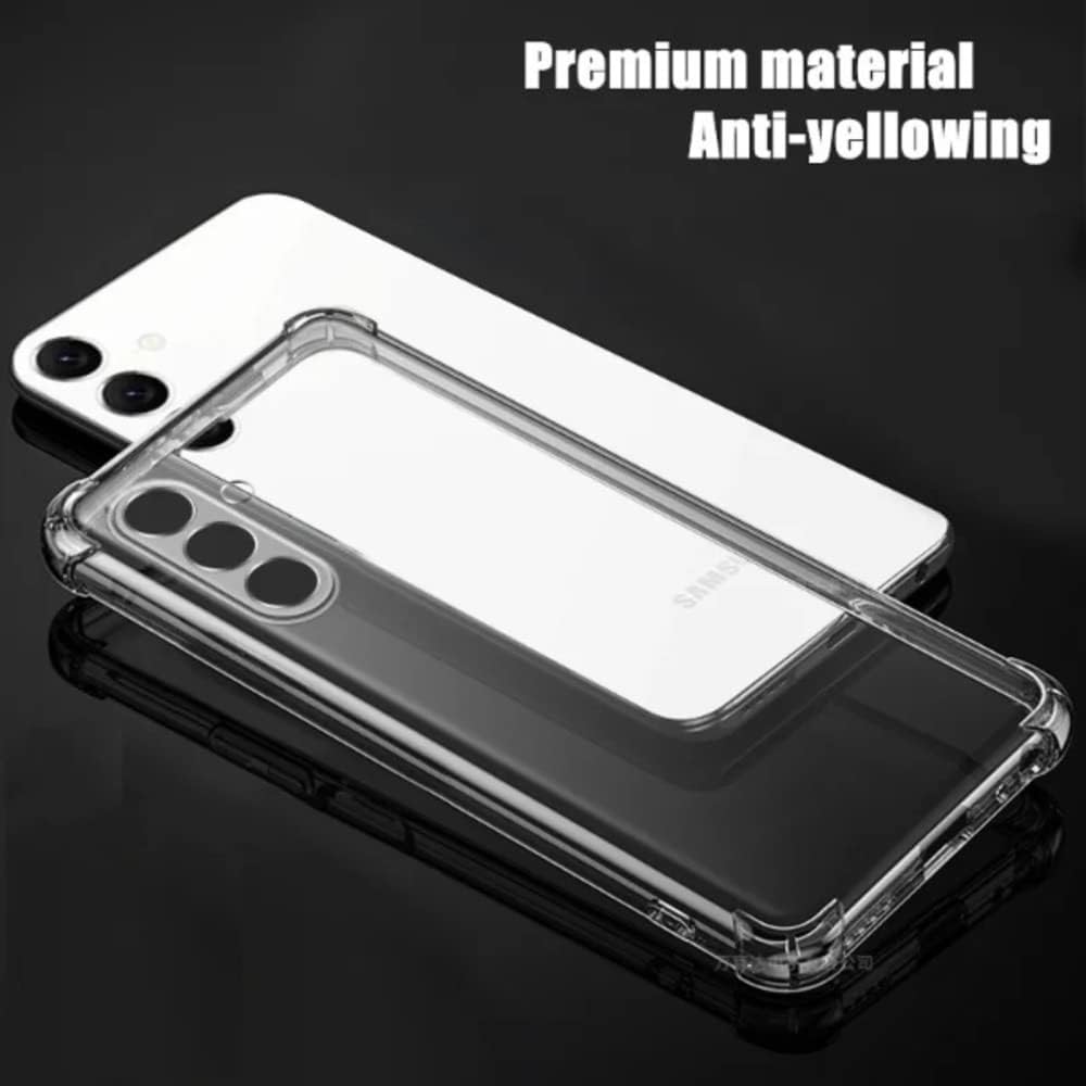 Clear slim Back cover Case for Samsung Galaxy A25 5G Camera Protection Anti-Slip Grip