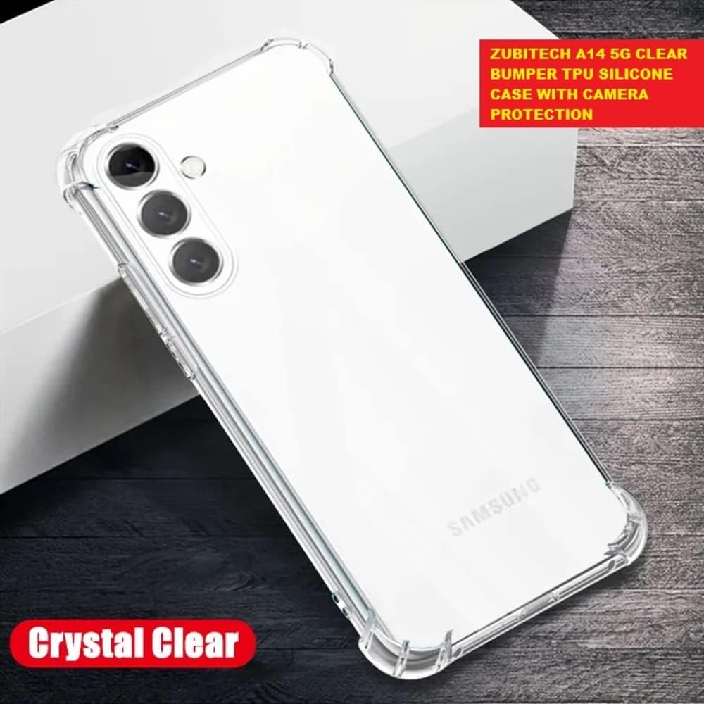 Clear slim Back cover Case for Samsung Galaxy A25 5G Camera Protection Anti-Slip Grip