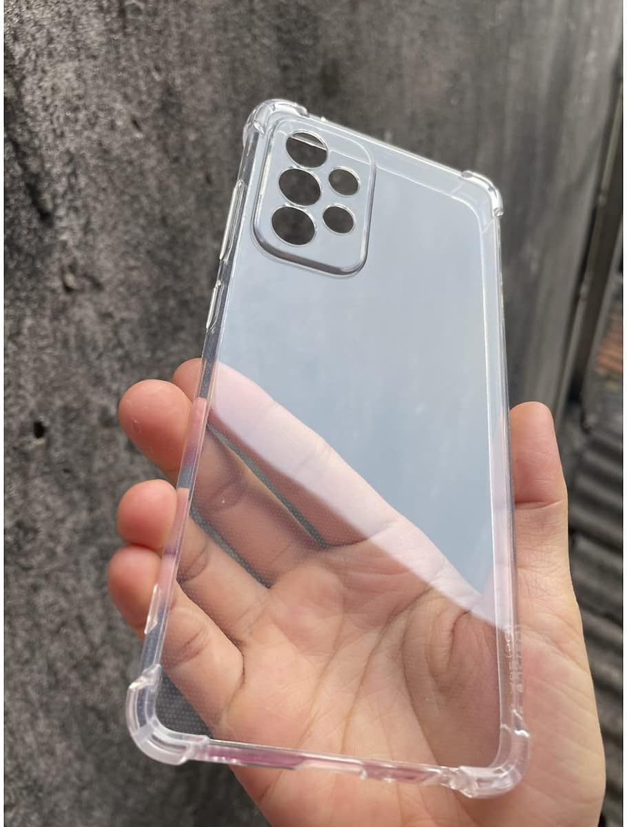 Crystal Clear Case/cover for Samsung Galaxy A33 5G Hybrid Design Hard PC Back Cover with Flexible silicone Anti scratch