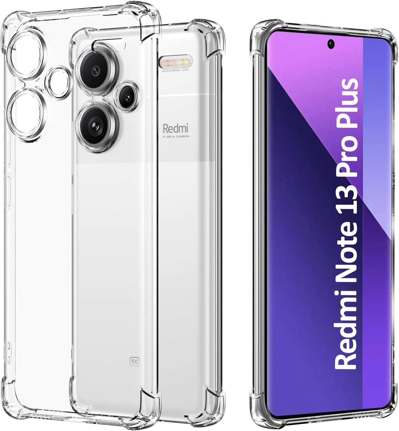 Best price for Crystal Clear Case/cover for Xiaomi Redmi Note 13 Pro ...