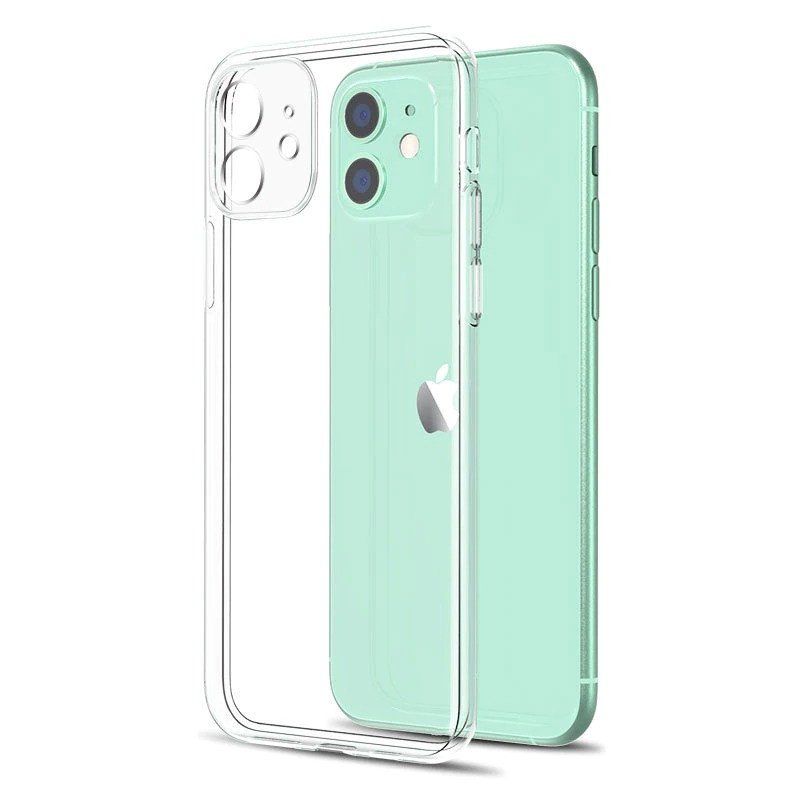 Crystal Clear Case/cover for Iphone 11 Hybrid Design Hard PC Back Cover with Flexible silicone Anti scratch
