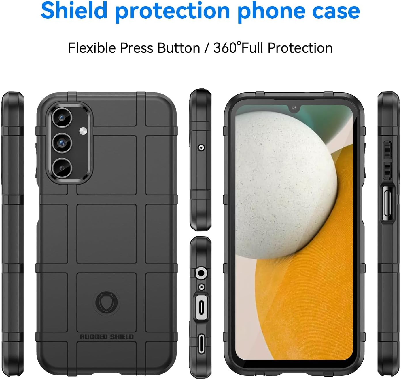 Slim Fit Phone Case/cover for Samsung Galaxy A25 5G, Rugged Shield Outdoor Phone Case with Military Grade Shockproof