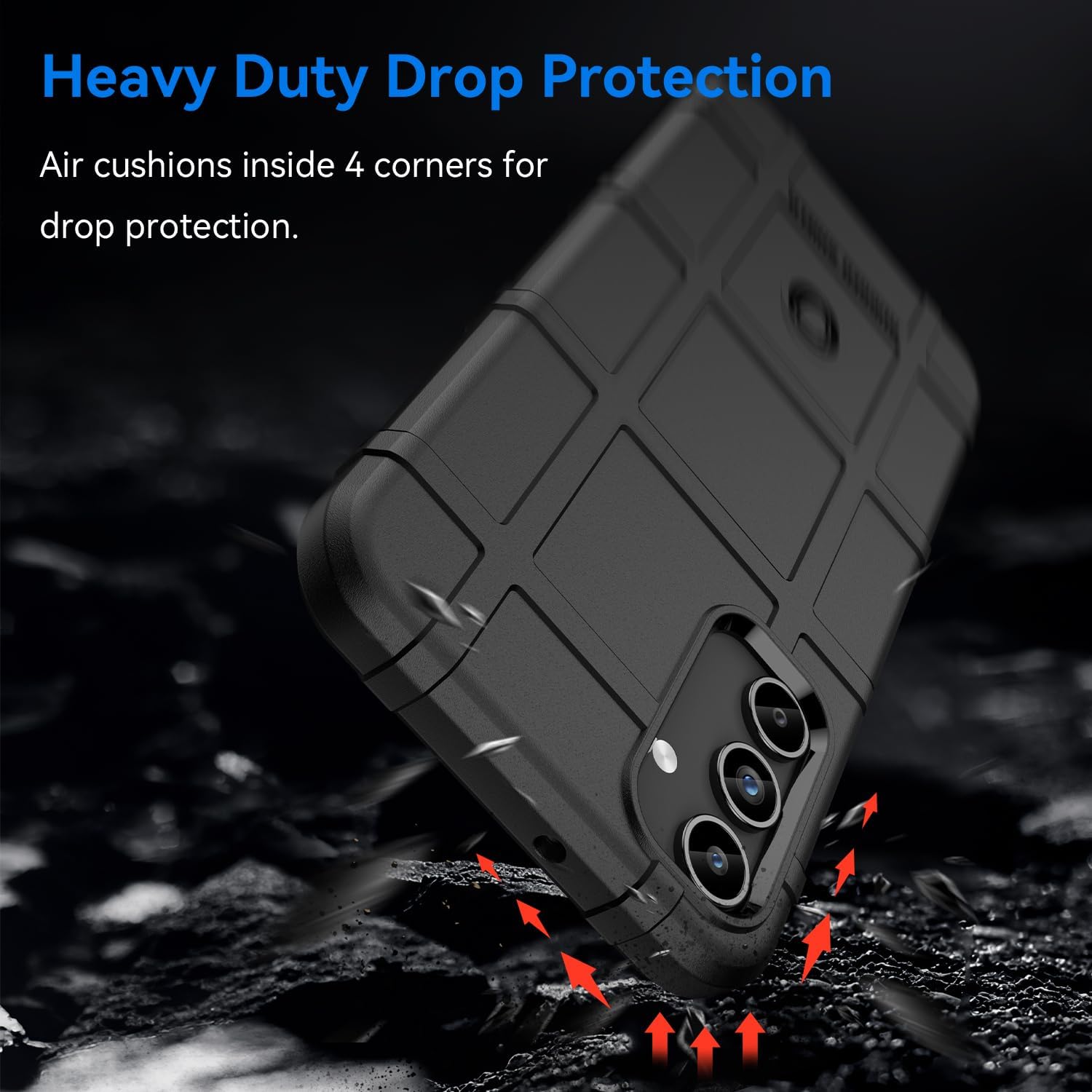 Slim Fit Phone Case/cover for Samsung Galaxy A25 5G, Rugged Shield Outdoor Phone Case with Military Grade Shockproof