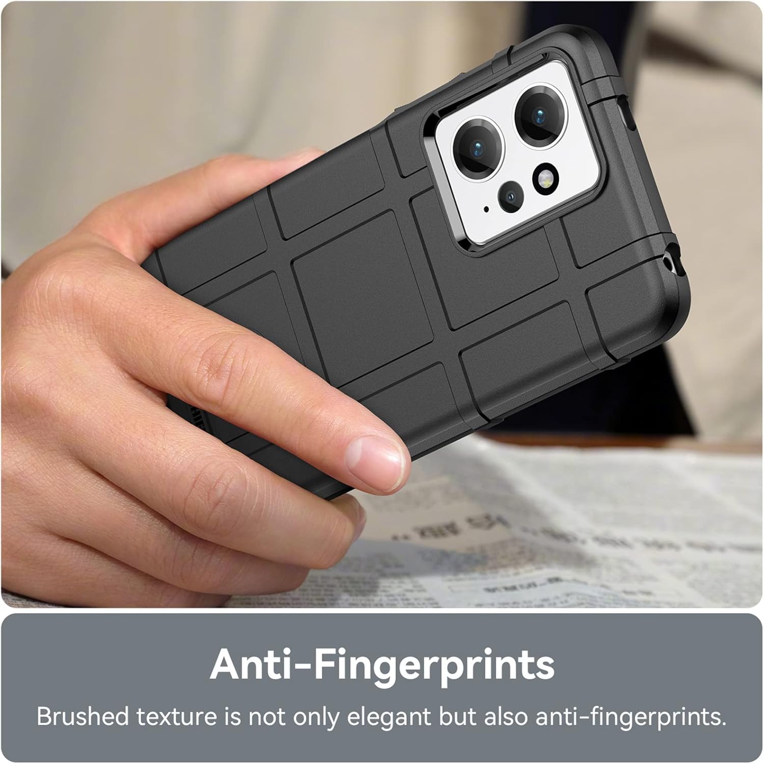 Slim Fit Phone Case/cover for Xiaomi Redmi Note 12 4G, Rugged Shield Outdoor Phone Case with Military Grade Shockproof