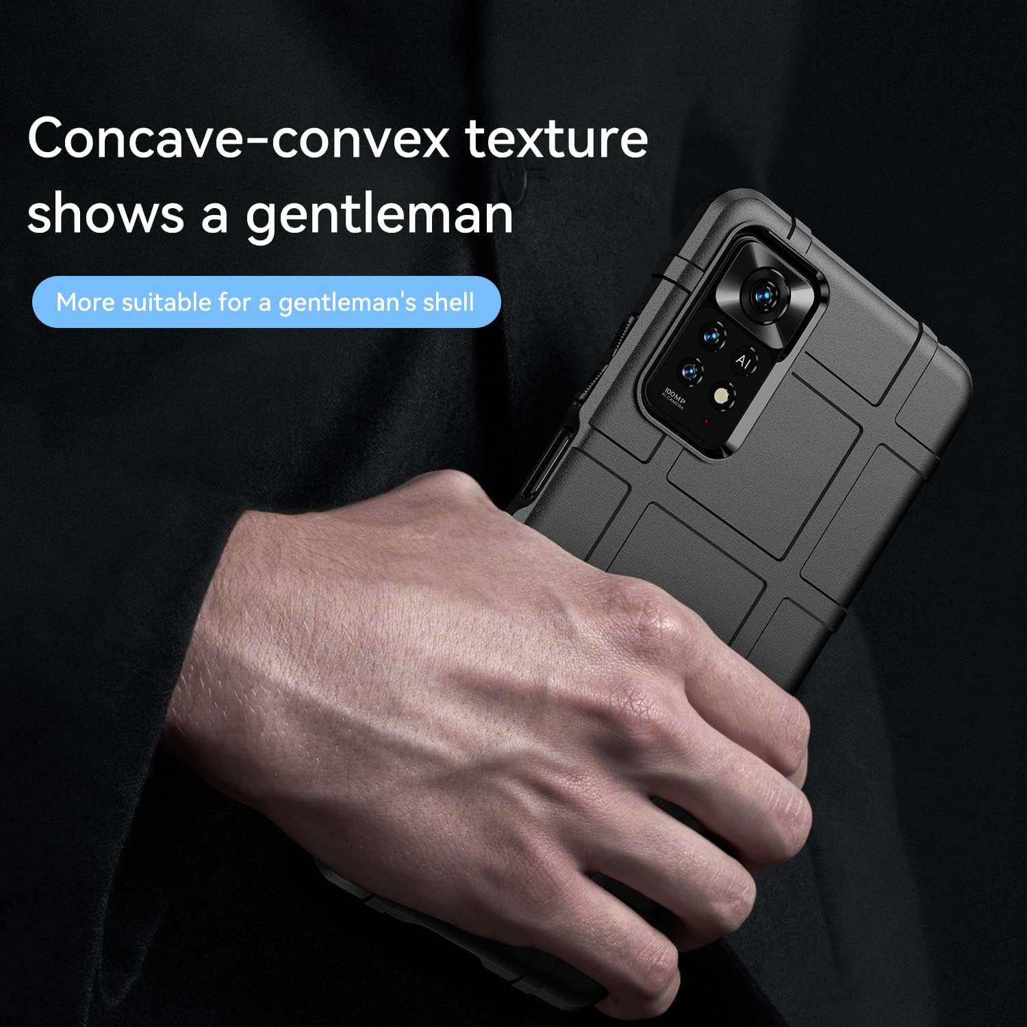 Slim Fit Phone Case/cover for Xiaomi Redmi Note 11 Pro 4G/5G, Rugged Shield Outdoor Phone Case with Military Grade Shockproof