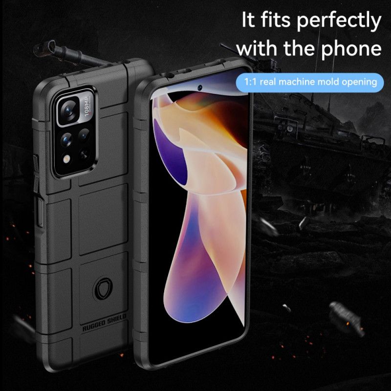 Slim Fit Phone Case/cover for Xiaomi Redmi Note 11 Pro plus+ 5G, Rugged Shield Outdoor Phone Case with Military Grade Shockproof