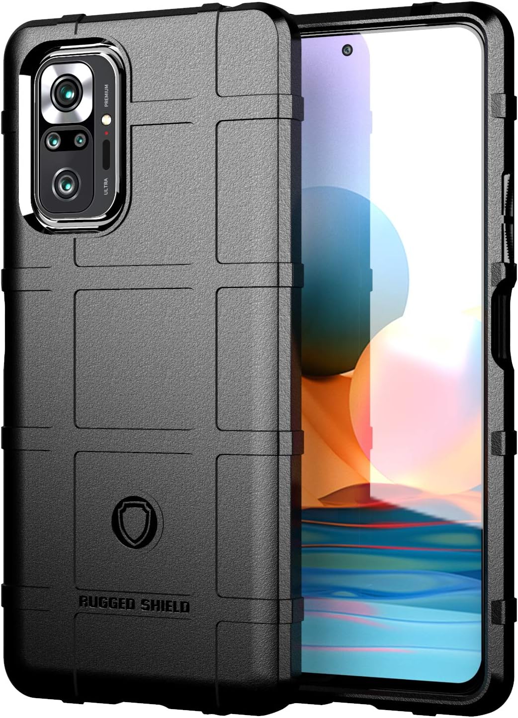 Slim Fit Phone Case/cover for Xiaomi Redmi Note 10 pro, Rugged Shield Outdoor Phone Case with Military Grade Shockproof