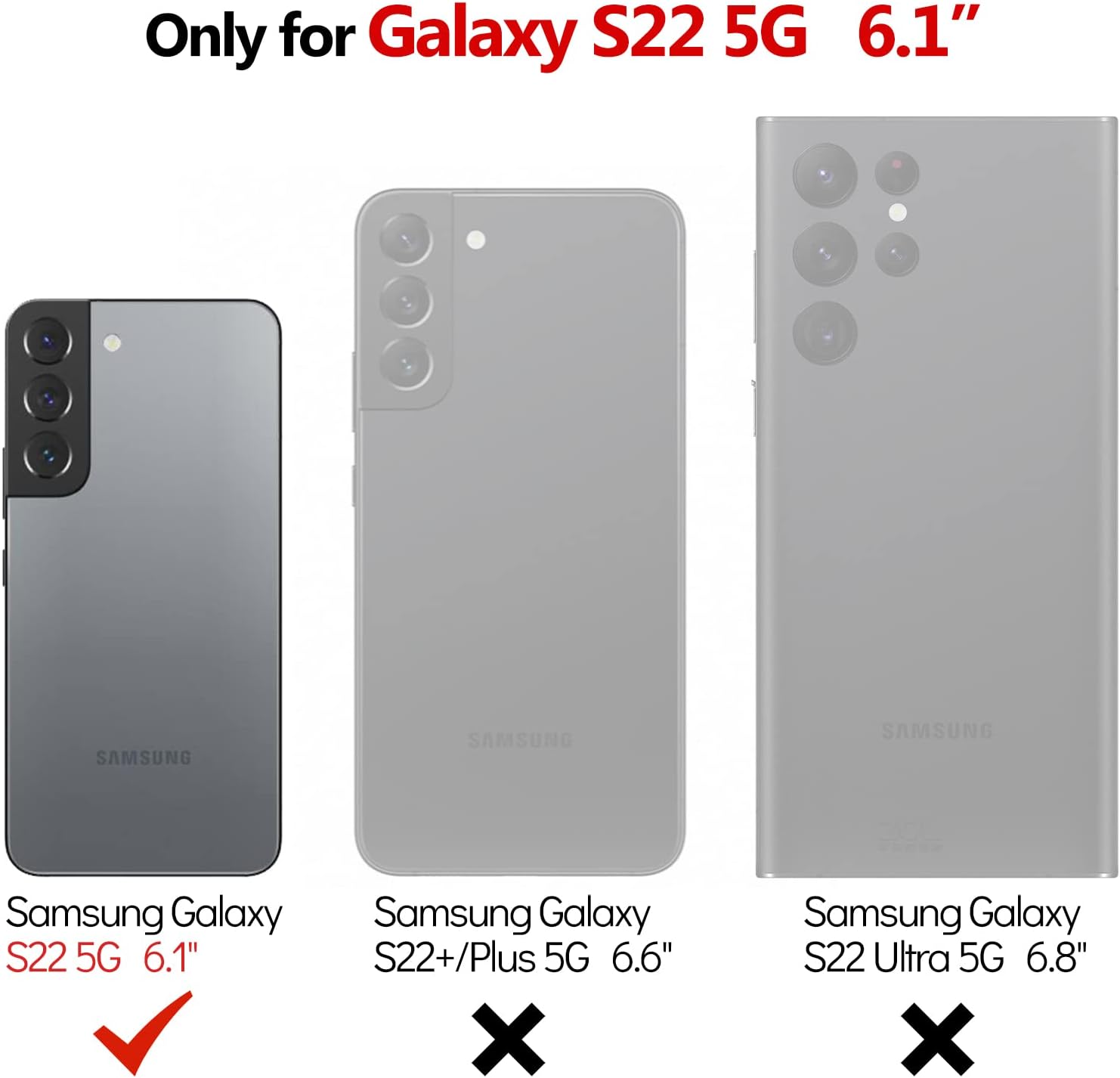 Liquid Silicone Case/cover for Samsung Galaxy S22 plus(+). Jelly Rubber Bumper Case with inside Soft Microfiber Lining