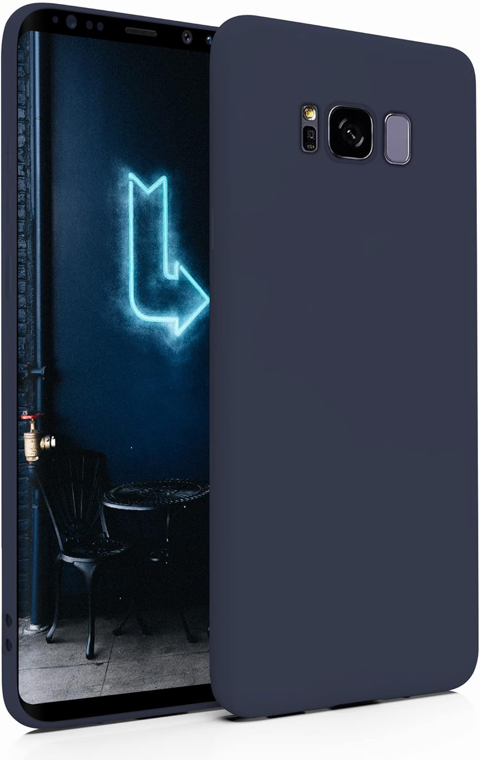 Liquid Silicone Case/cover for Samsung Galaxy S8 plus. Jelly Rubber Bumper Case with inside Soft Microfiber Lining