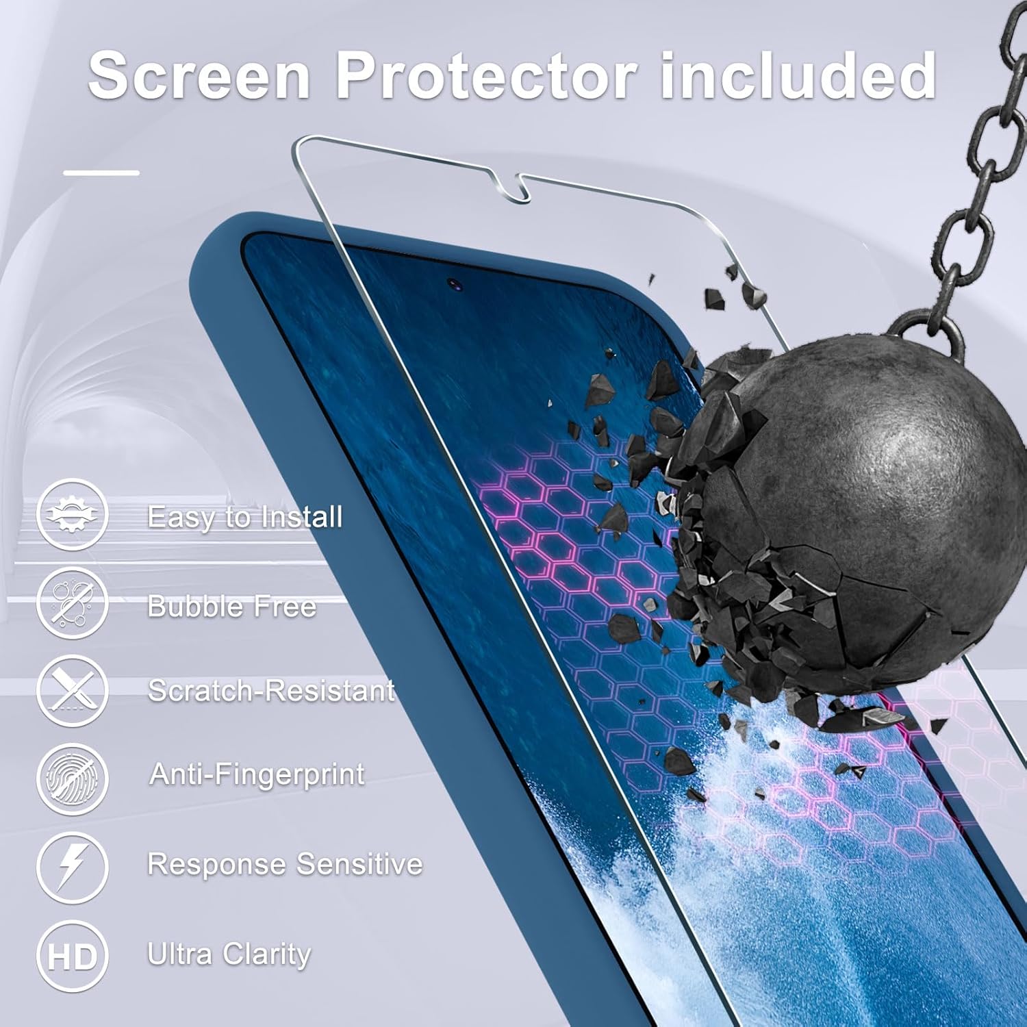 Liquid Silicone Case/cover for Samsung Galaxy A35 5G. Jelly Rubber Bumper Case with inside Soft Microfiber Lining-Case only