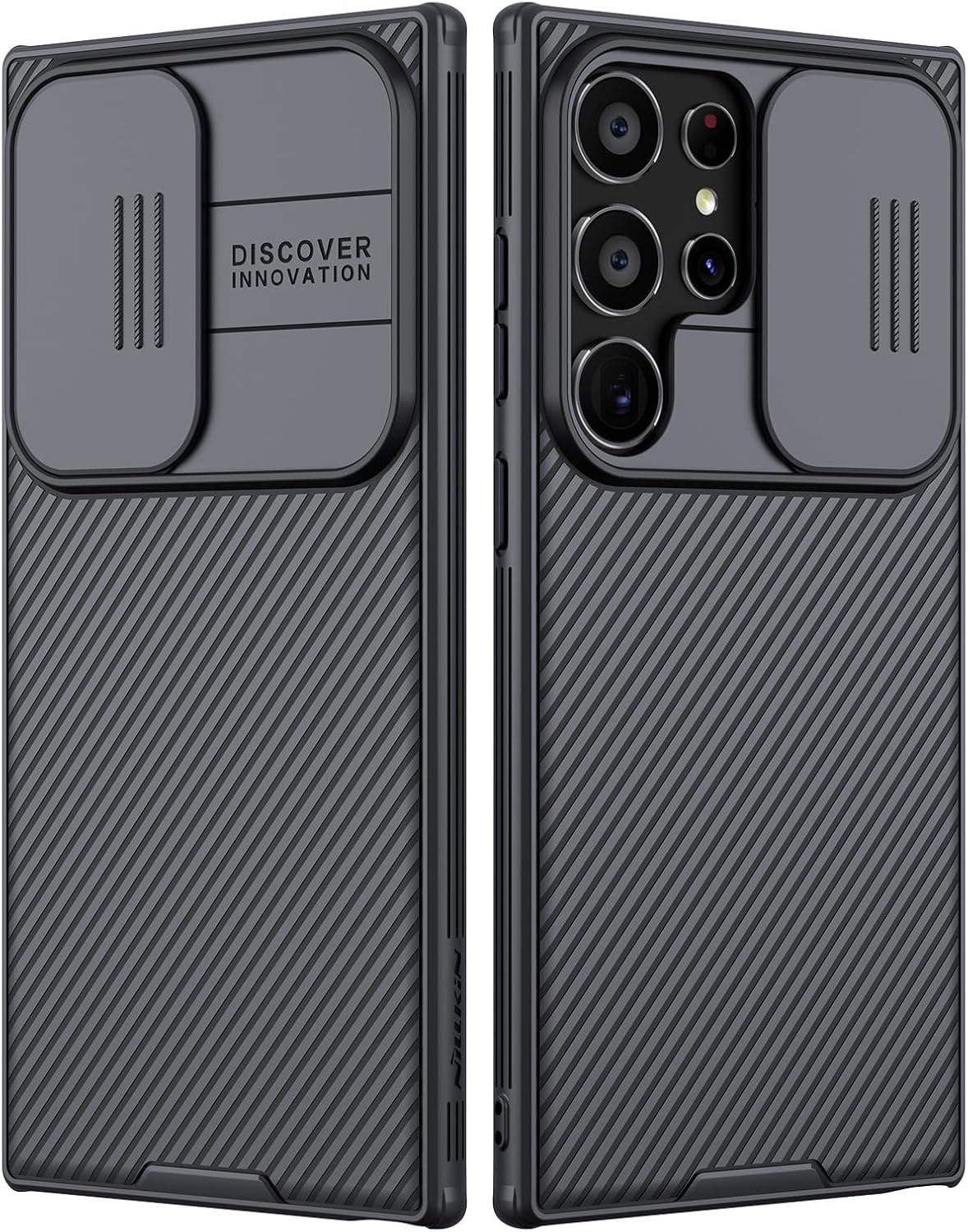 Nillkin Galaxy S24 Ultra Case with Camera Cover, CamShield Pro for Samsung S24 Ultra 5G Phone Case, Slim Fit Thin Shockproof Cover