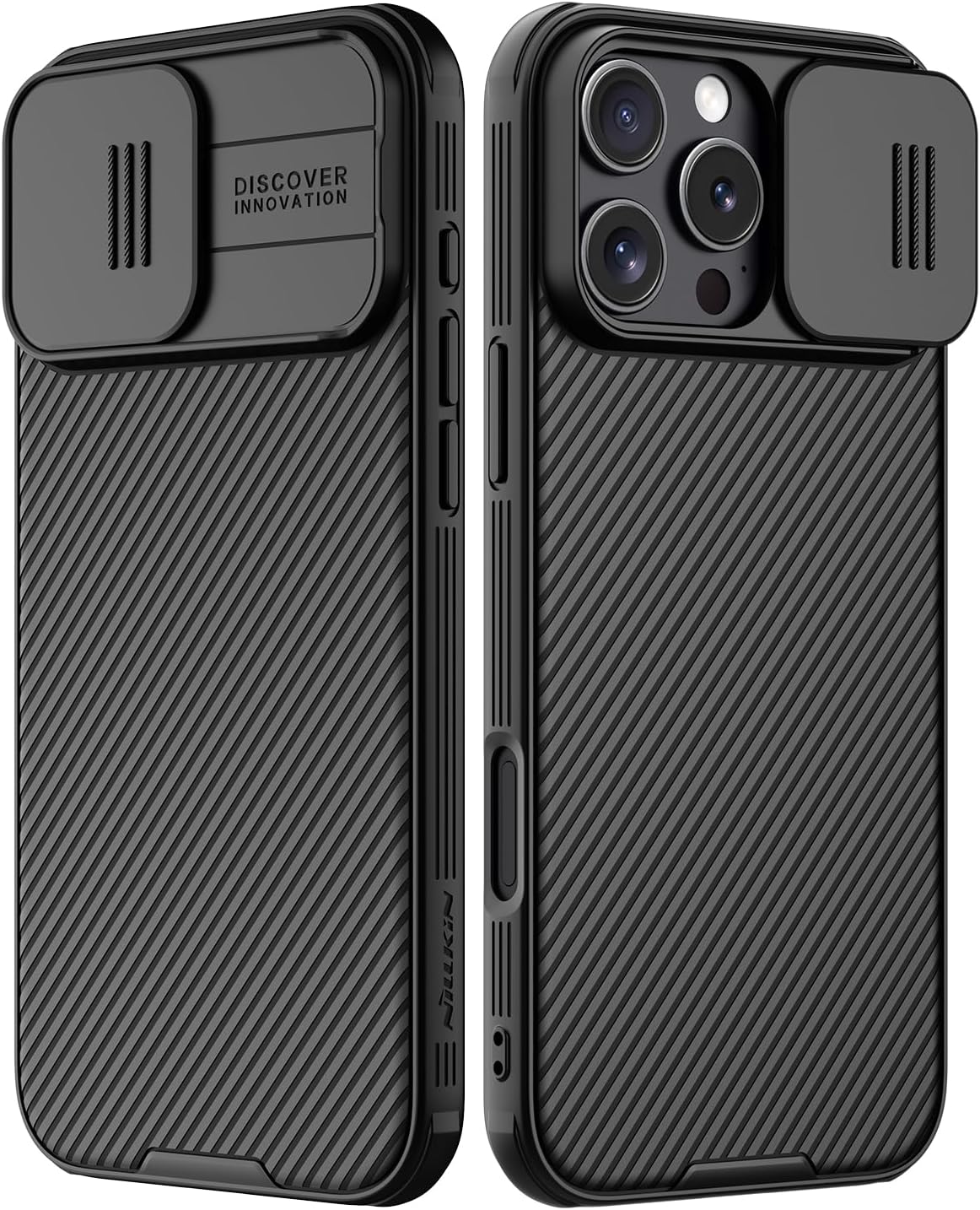 Nillkin for iPhone 16 Pro Max Case with Camera Protection Cover, CamShield Pro Case for iPhone 16 Pro Max Slim Stylish Protective Case Compatible for iPhone 16 Pro Max 5G 6.9