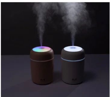 USB Nordic Humidifier Aromatherapy Humidifier With LED Light Air Freshener | Aromatherapy Diffuser with LED Light & Air Freshener for Home, Office, and Travel