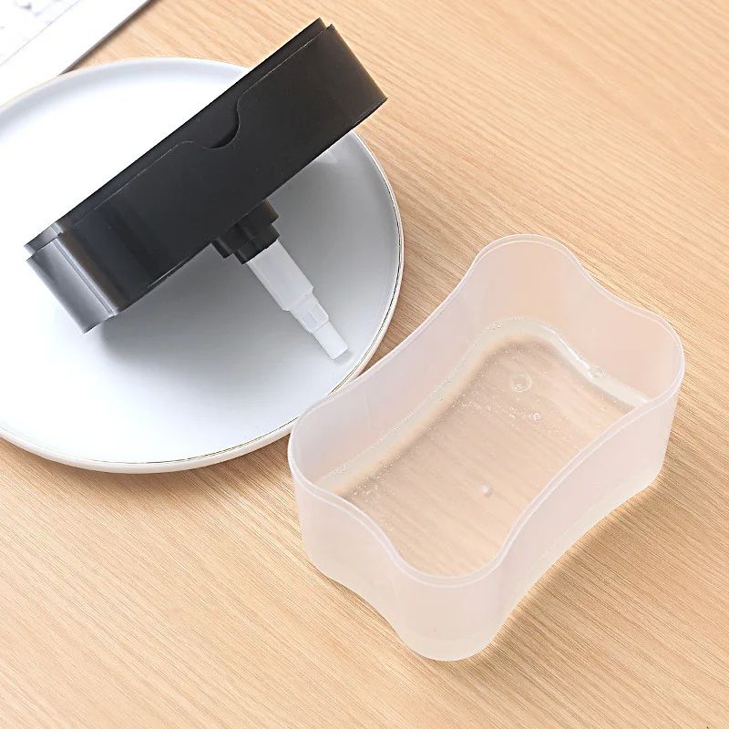 Kitchen Soap Dispenser | Soap Pump Sponge Caddy | New Kitchen 2-in-1 Manual