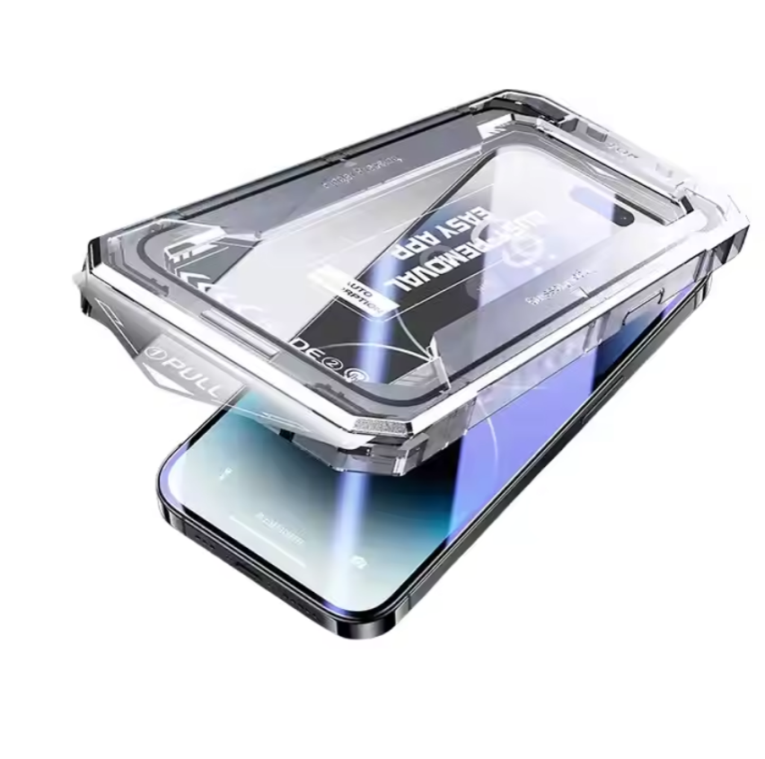 Glass 0.33mm Privacy 3D Tempered Screen Protector for iPhone 15 Pro Max 15 Pro 15  Auto Dust Removal Anti-Fingerprint Mobile Phone