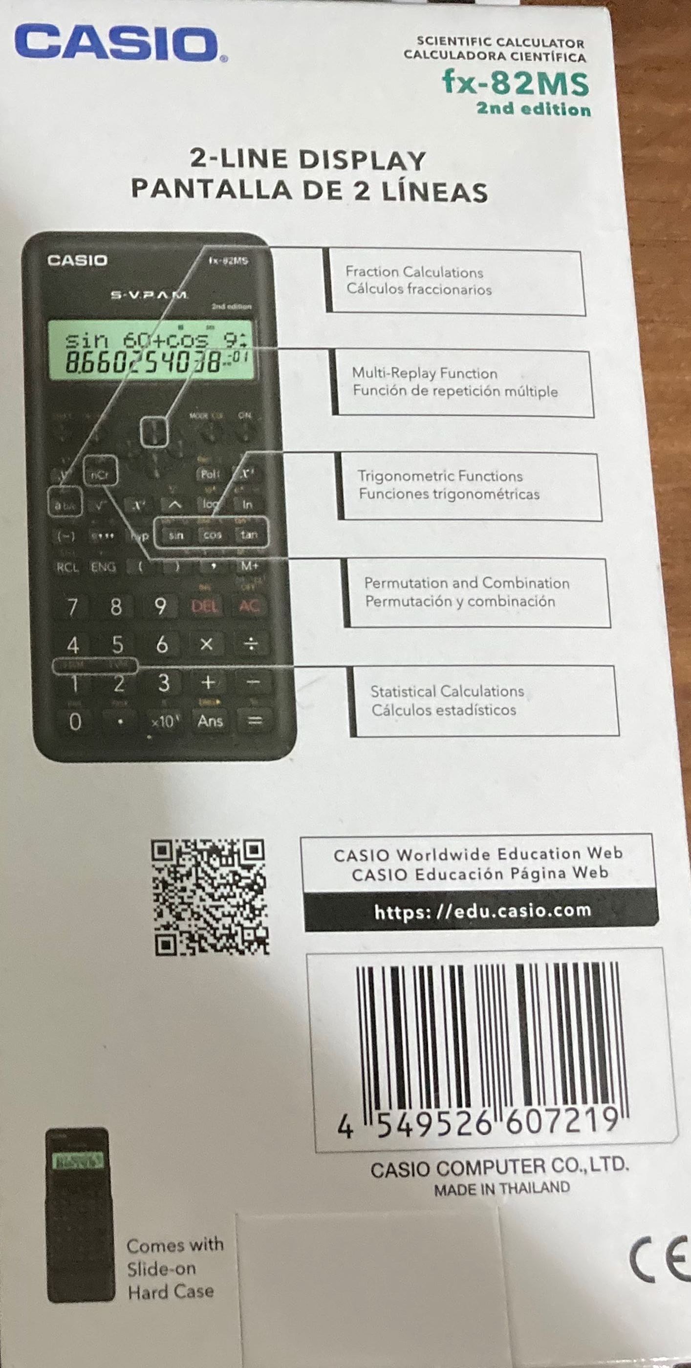 SCIENTIFIC CALCULATOR FX 82 MS