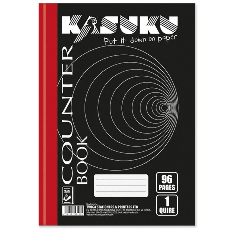 1 QUIRE COUNTER BOOK