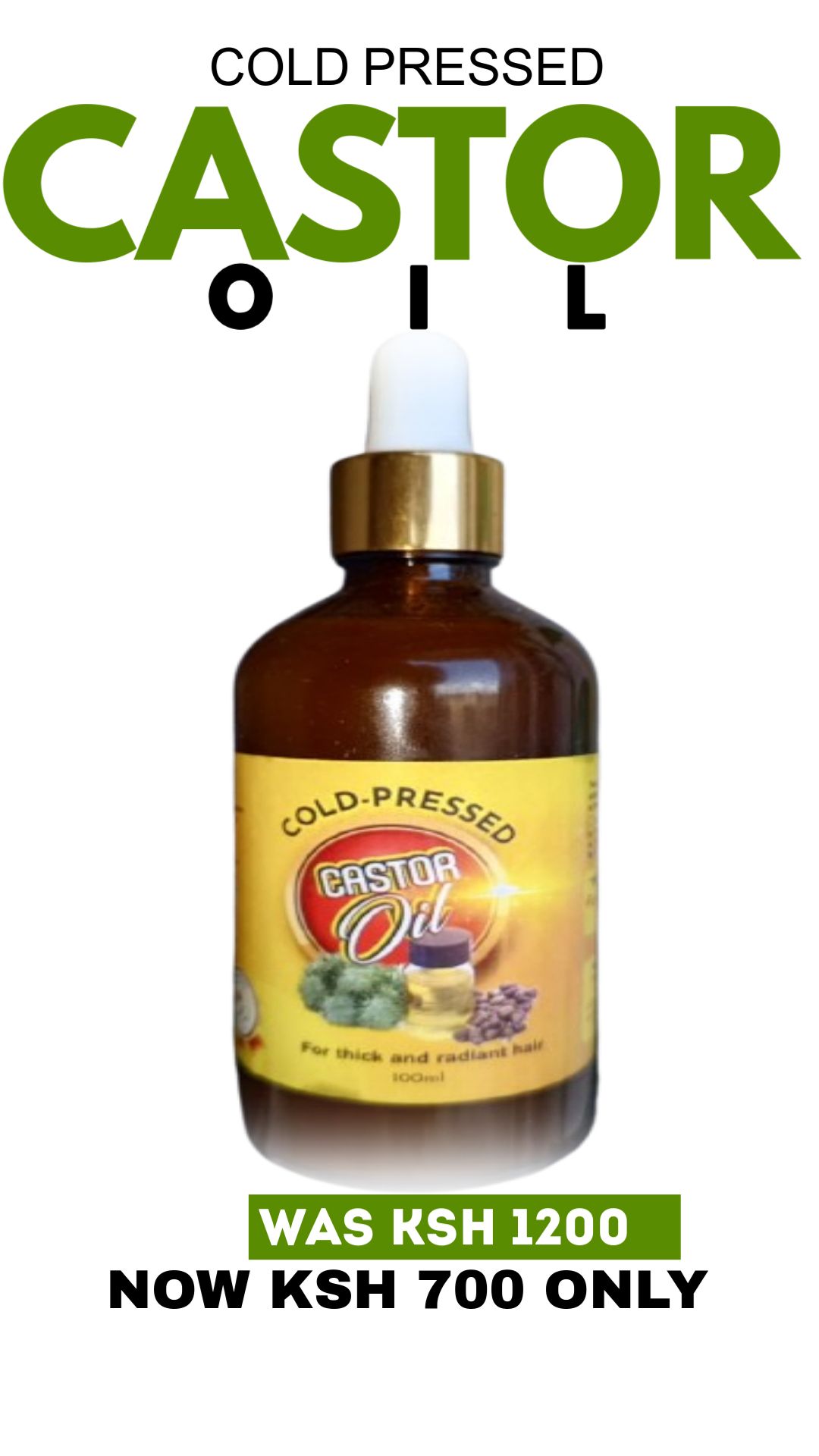 COLD PRESSED CASTOR OIL