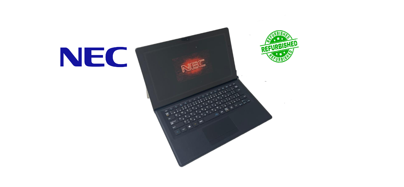 NEC 2-in-1 Tablet PC! Win10 Pro, 4GB RAM, 128GB SSD, Touchscreen, Detachable Keyboard, Type-C Charge