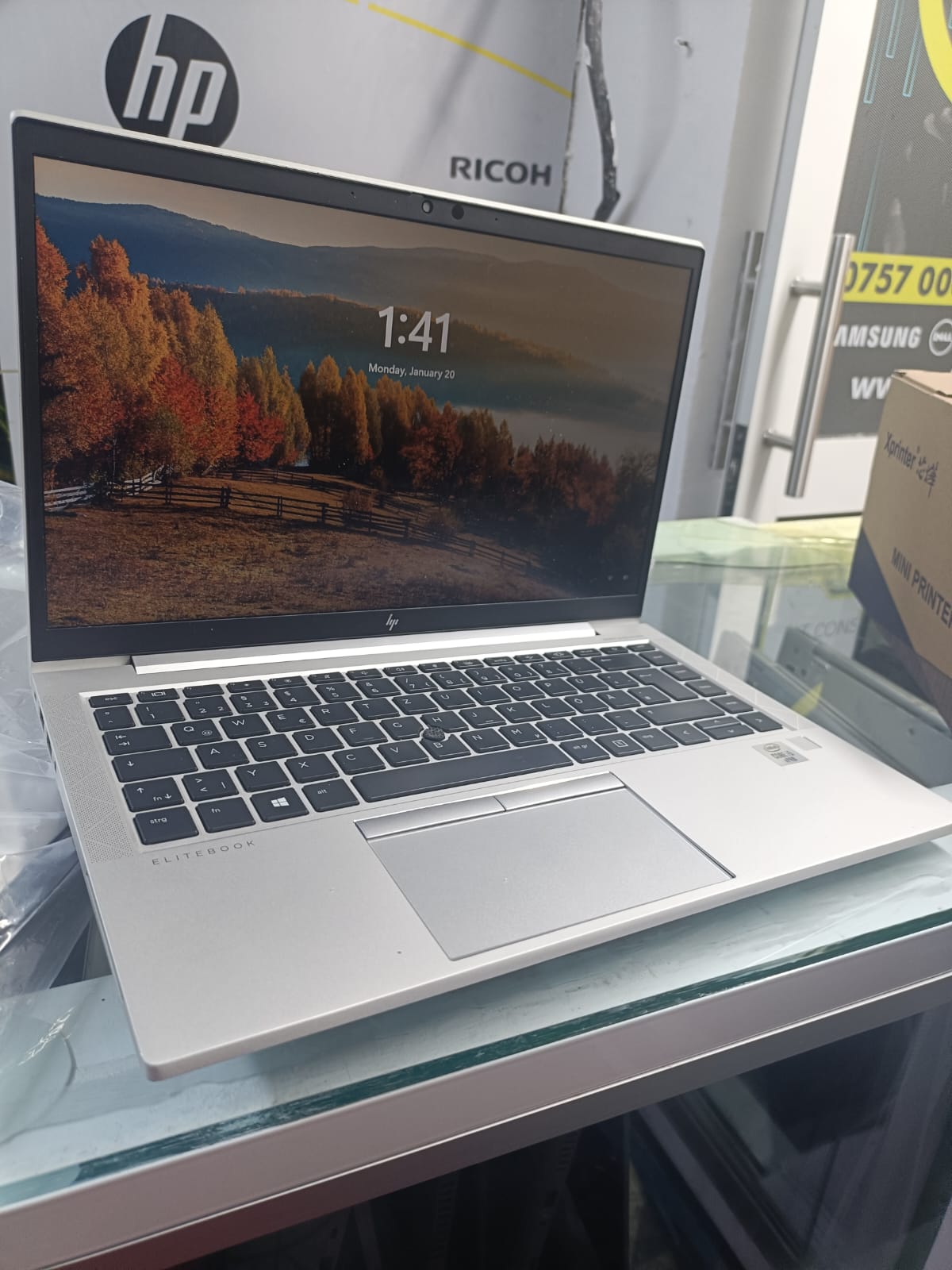 BEST GRADE A LAPTOPS (VERY AFFORDABLE) HP ELITEBOOK 840 G7 10TH GENERATION INTEL CORE i5 8GB RAM MEMORY 256GB SSD SILVER COLOR