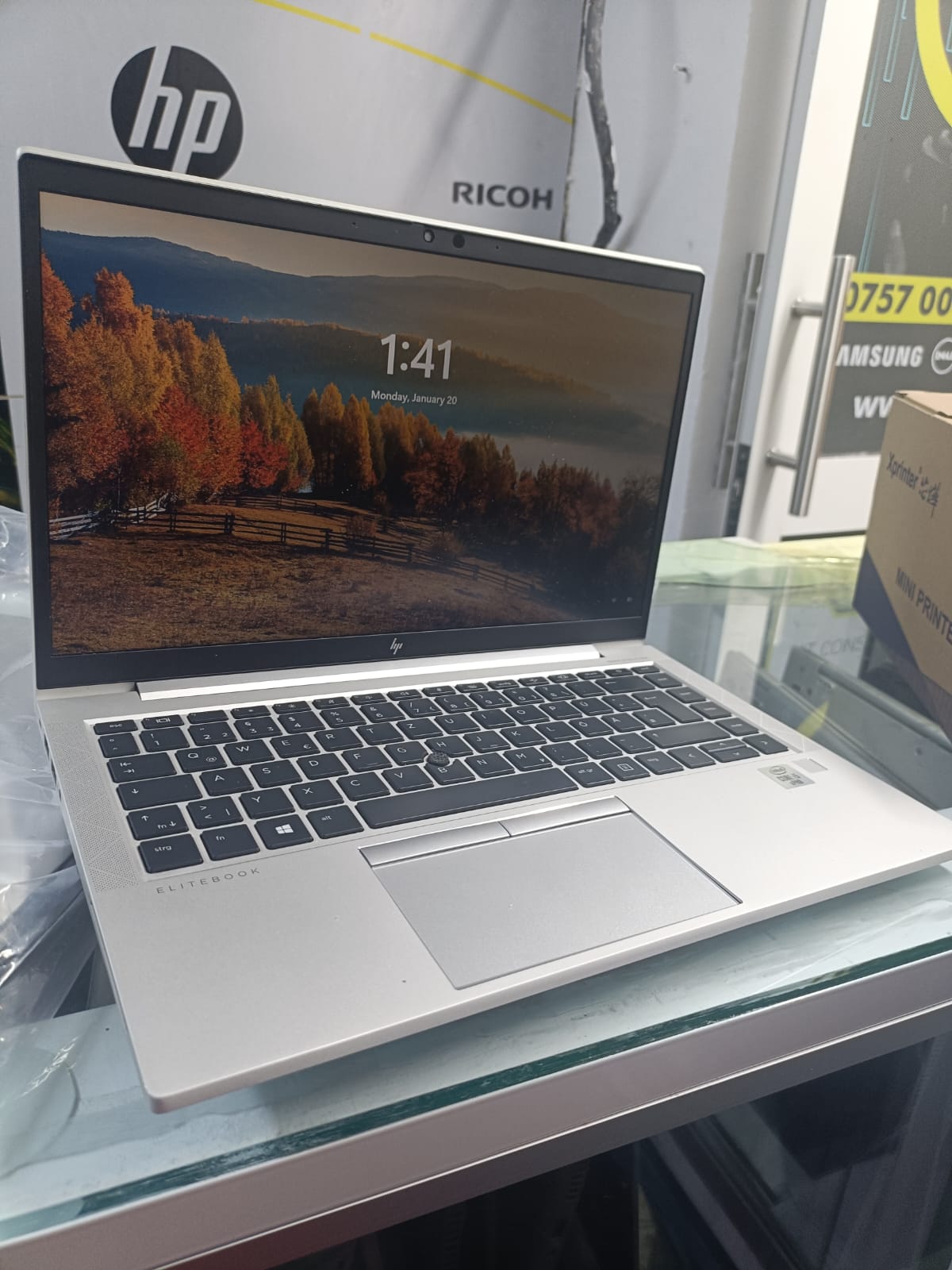 BEST GRADE A LAPTOPS (VERY AFFORDABLE) HP ELITEBOOK 840 G7 10TH GENERATION INTEL CORE i5 8GB RAM MEMORY 256GB SSD SILVER COLOR